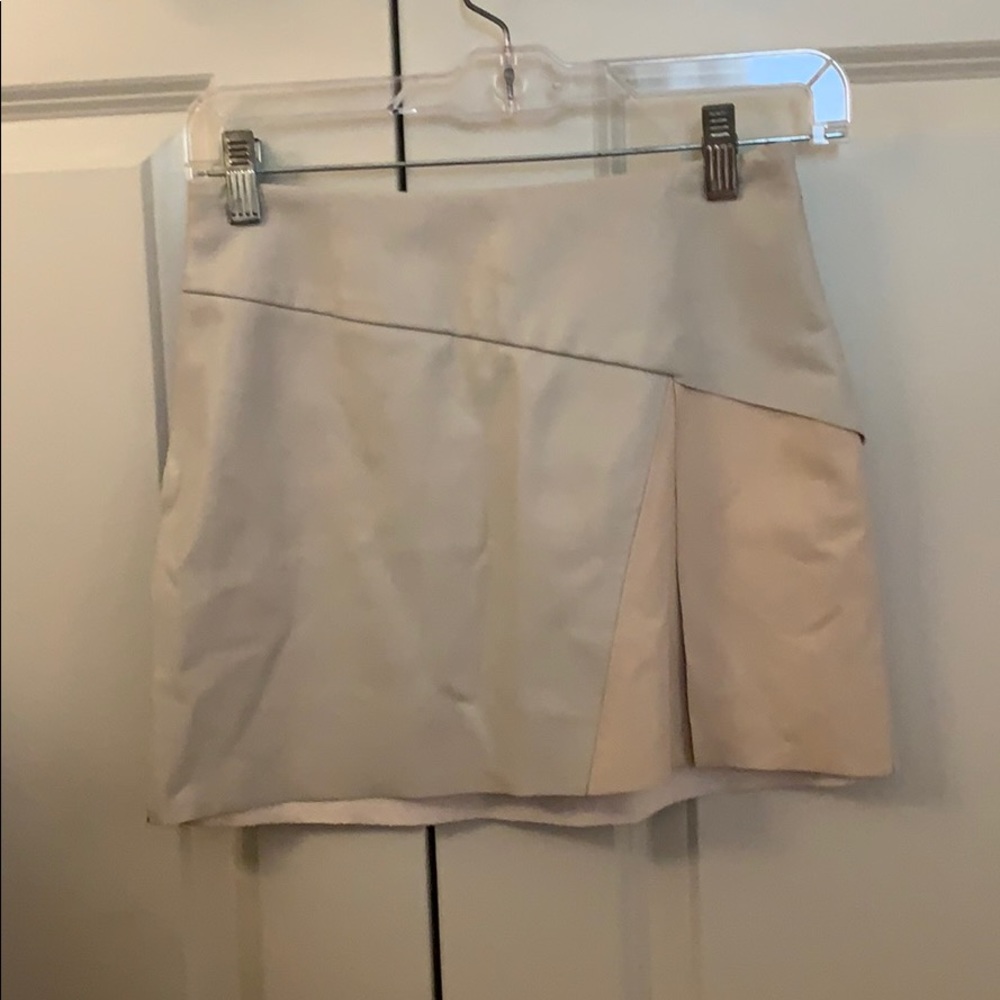 Zara Faux Leather Skirt